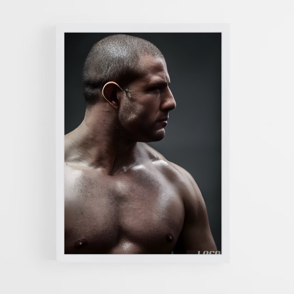 Poster Regard Éclairé – affiche Kick-boxing (vue 3)